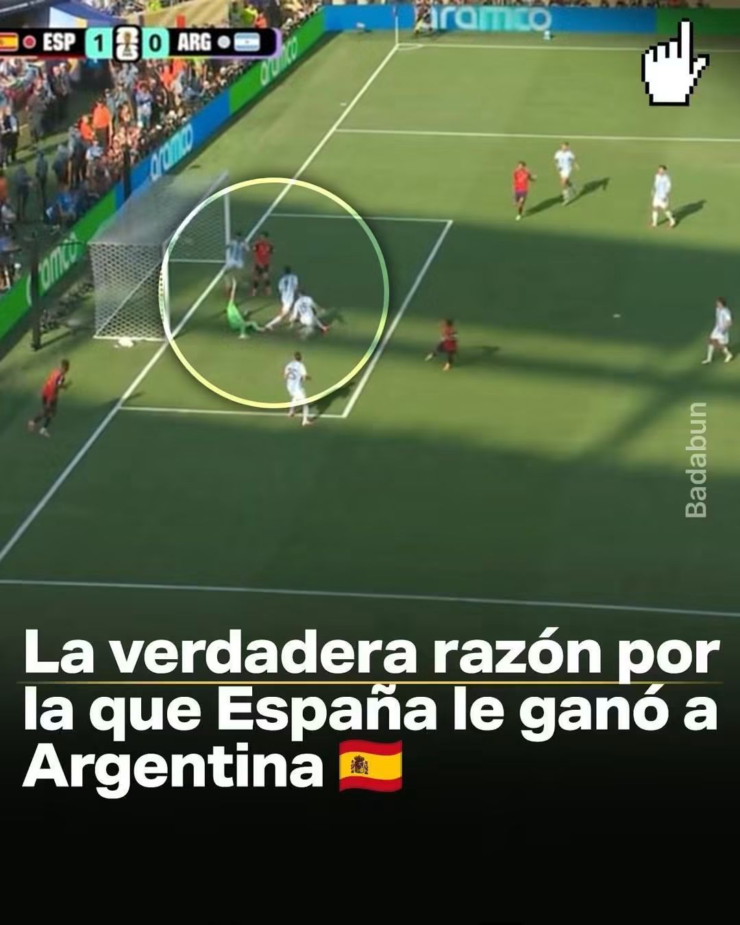 La verdadera razón por la que España le ganó a Argentina